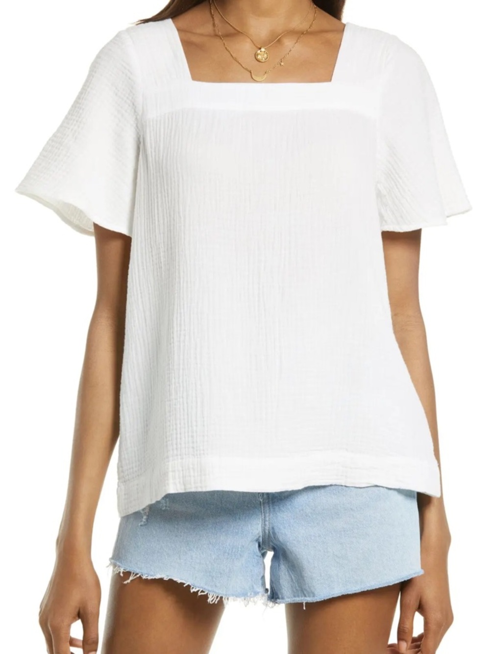Madewell Harlow Square Neck XXL - Picture 2 of 6